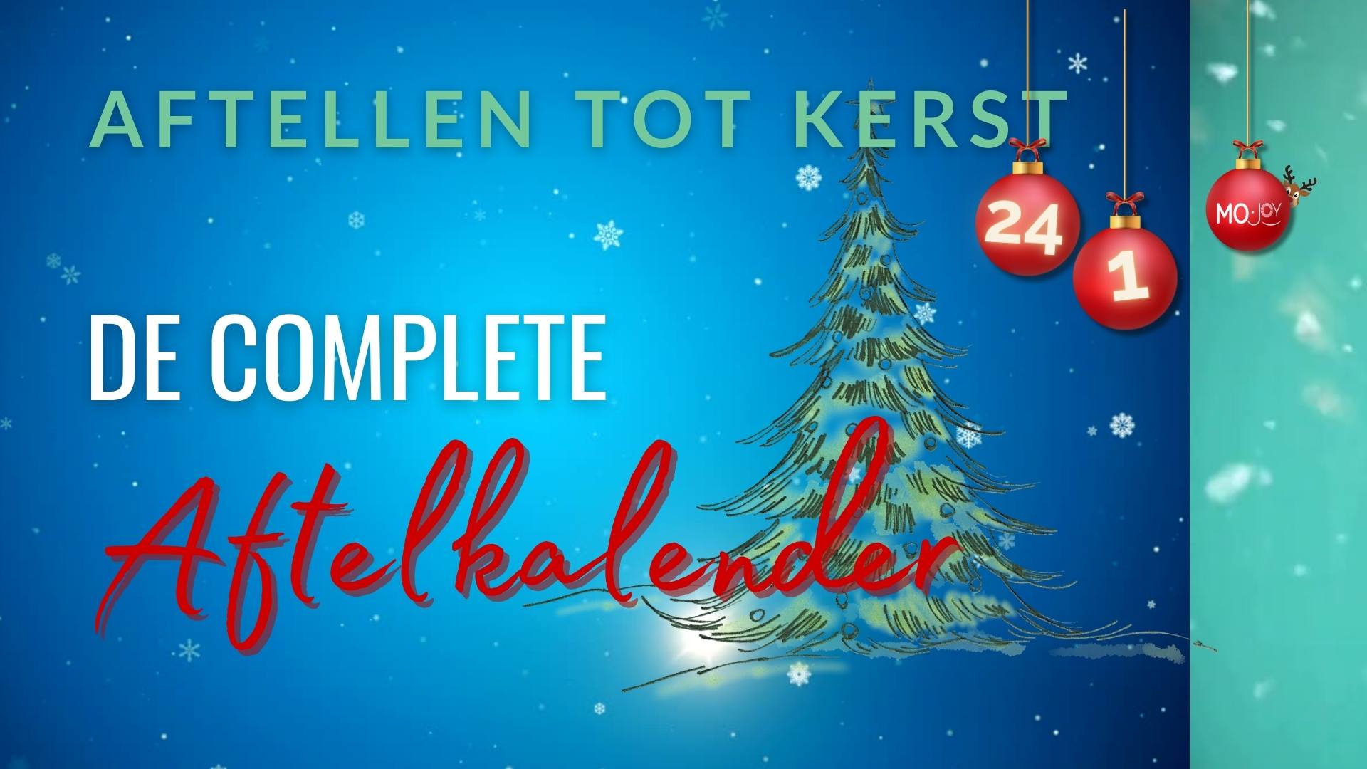 Blog van MO-JoY over de aftelkalender na kerst - de dag na de kortste dag van het jaar